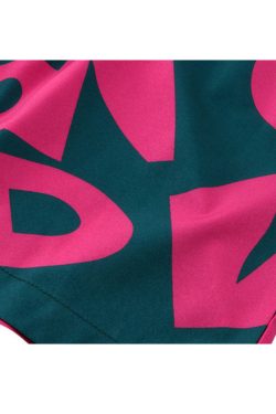 Style Core Aesthetics, New Style Trends Two Piece Irregular Letters Print Shirt + Shorts