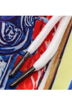 Style Core Aesthetics, New Style Trends Two Piece Mysterious Pattern Shirt + Shorts