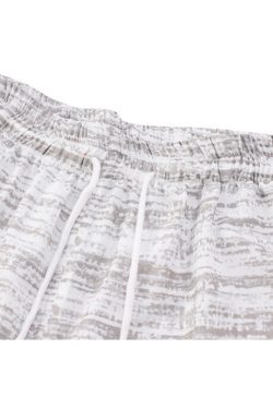 Style Core Aesthetics, New Style Trends Two Piece Vintage Print Shirt + Beach Shorts