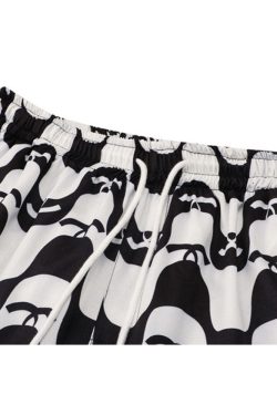 Style Core Aesthetics, New Style Trends Two Piece Wave Print Shirt + Shorts