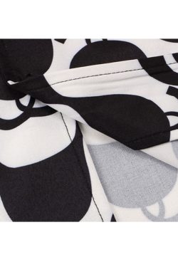 Style Core Aesthetics, New Style Trends Two Piece Wave Print Shirt + Shorts