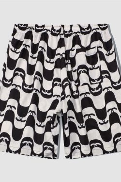 Style Core Aesthetics, New Style Trends Two Piece Wave Print Shirt + Shorts