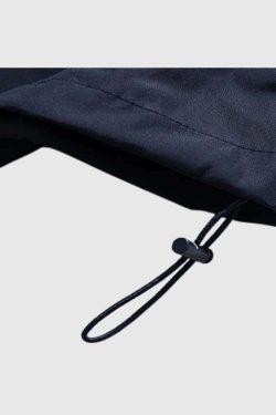 Style Core Aesthetics, New Style Trends Two-Tone Stand Collar Jacket