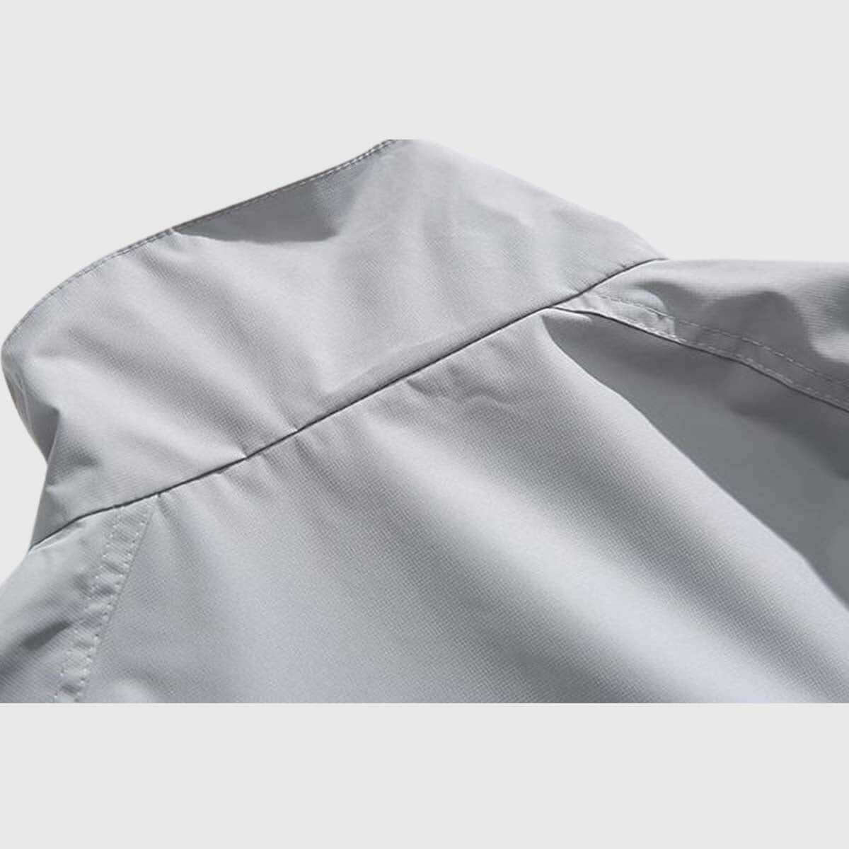 Style Core Aesthetics, New Style Trends Two-Tone Stand Collar Jacket Style Core Aesthetics, New Style Trends Two-Tone Stand Collar Jacket