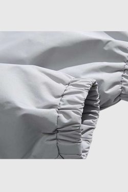 Style Core Aesthetics, New Style Trends Two-Tone Stand Collar Jacket