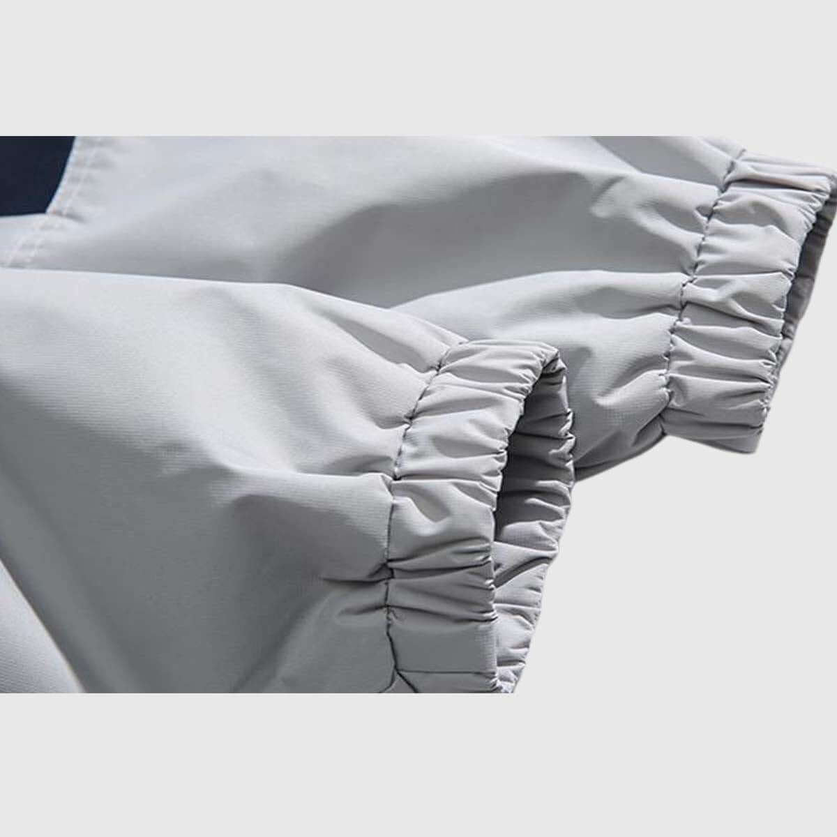 Style Core Aesthetics, New Style Trends Two-Tone Stand Collar Jacket Style Core Aesthetics, New Style Trends Two-Tone Stand Collar Jacket