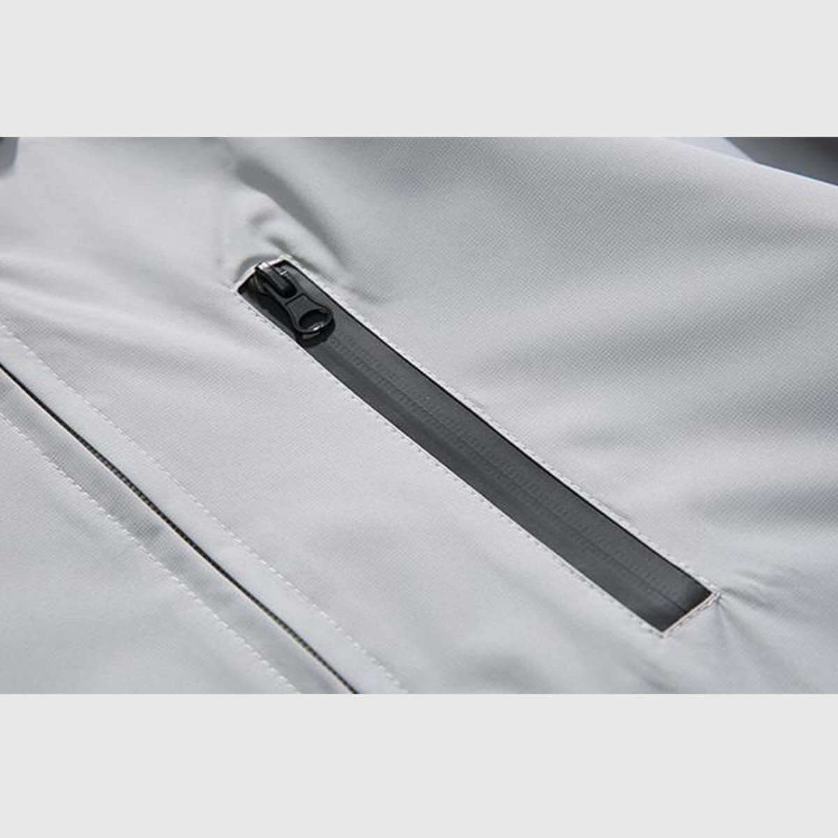 Style Core Aesthetics, New Style Trends Two-Tone Stand Collar Jacket Style Core Aesthetics, New Style Trends Two-Tone Stand Collar Jacket