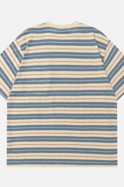Style Core Aesthetics, New Style Trends Unique Striped Graphic Tee