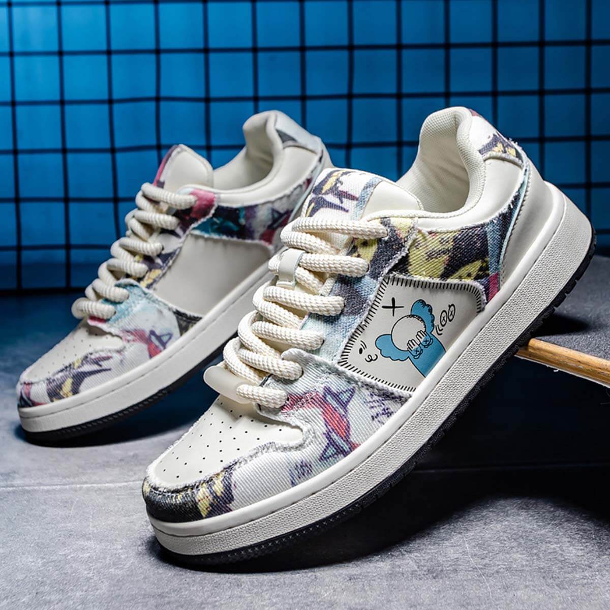 Style Core Aesthetics, New Style Trends Urban Canvas Graffiti Sneakers Style Core Aesthetics, New Style Trends Urban Canvas Graffiti Sneakers