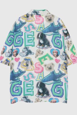 Style Core Aesthetics, New Style Trends Vibrant Abstract Art Shirt