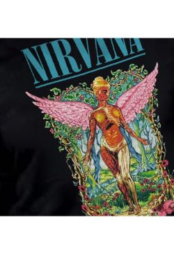 Style Core Aesthetics, New Style Trends Vintage Angel Printed Sweatshirt