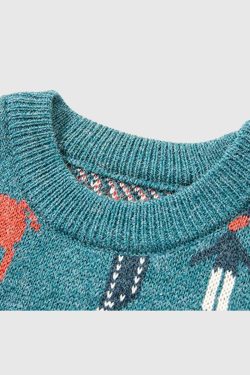 Style Core Aesthetics, New Style Trends Vintage Animal & Forest Knit Sweater
