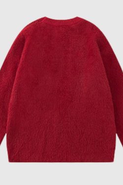 Style Core Aesthetics, New Style Trends Vintage Autumn Oversized Knit Sweater