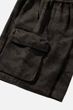 Style Core Aesthetics, New Style Trends Vintage Camo Cargo Shorts