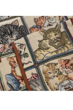 Style Core Aesthetics, New Style Trends Vintage Cat Embroidered Bomber Jackets