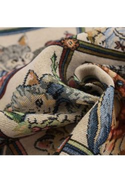 Style Core Aesthetics, New Style Trends Vintage Cat Embroidered Bomber Jackets