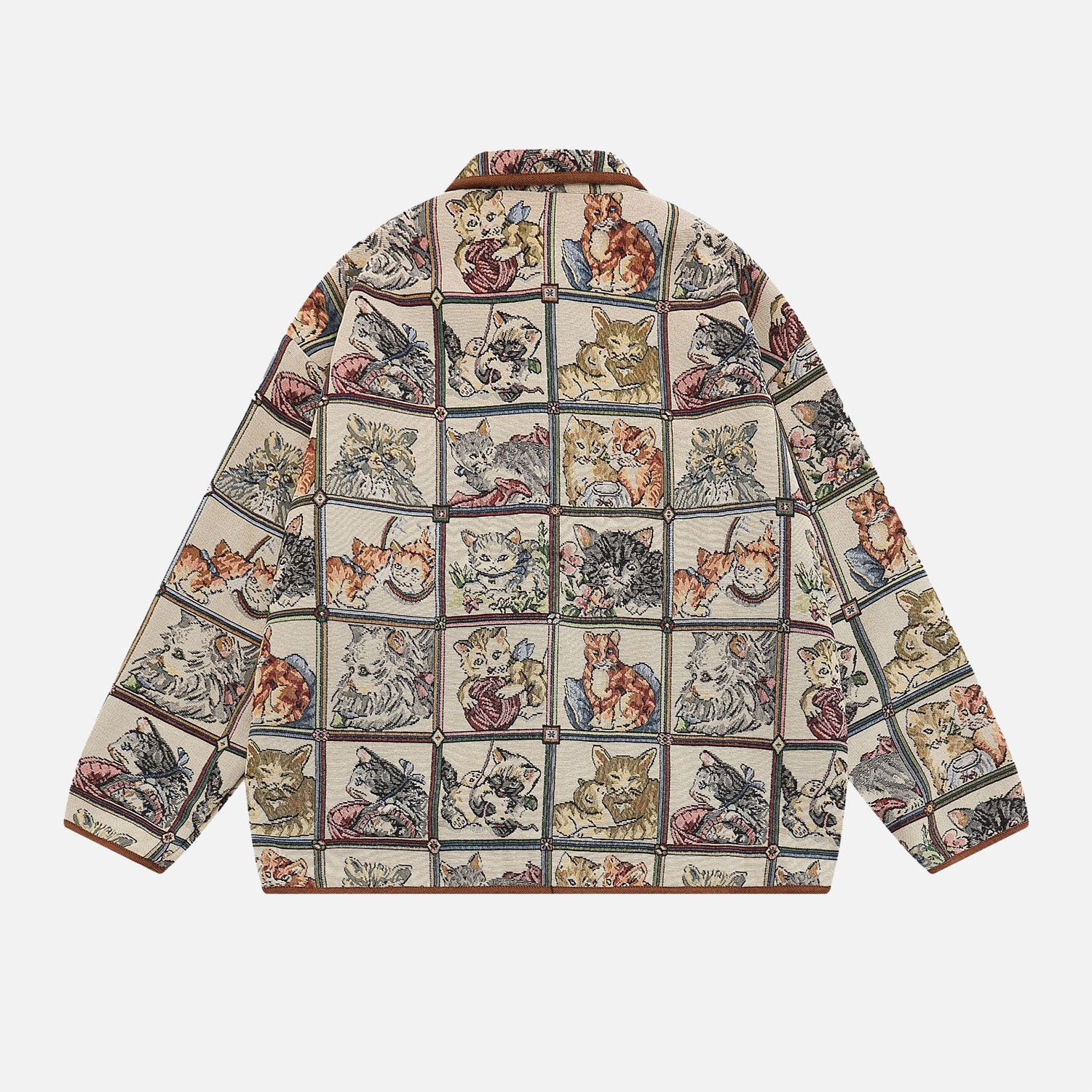 Style Core Aesthetics, New Style Trends Vintage Cat Embroidered Bomber Jackets Style Core Aesthetics, New Style Trends Vintage Cat Embroidered Bomber Jackets