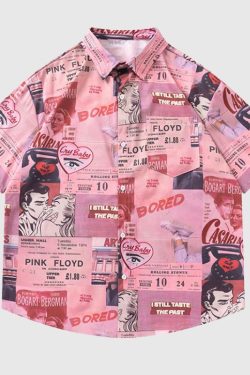 Style Core Aesthetics, New Style Trends Vintage Character Shirts