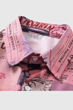 Style Core Aesthetics, New Style Trends Vintage Character Shirts