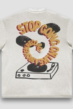 Style Core Aesthetics, New Style Trends Vintage Cotton Gramophone Tee