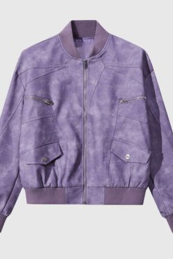 Style Core Aesthetics, New Style Trends Vintage Cropped High Street Flight Jacket