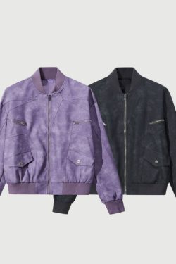 Style Core Aesthetics, New Style Trends Vintage Cropped High Street Flight Jacket