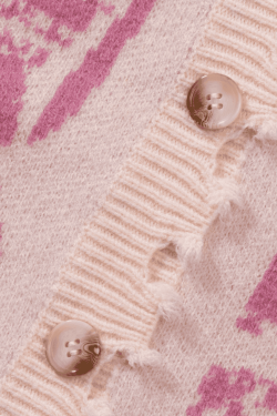 Style Core Aesthetics, New Style Trends Vintage Distressed Knit Cardigan