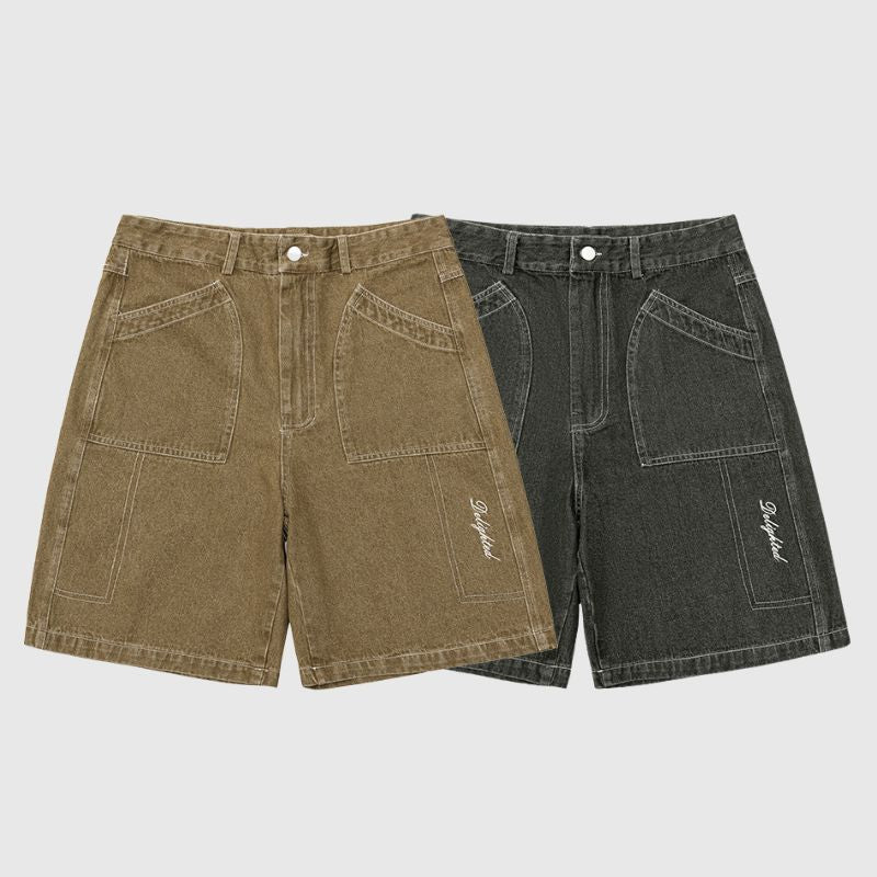 Style Core Aesthetics, New Style Trends Vintage Distressed Solid Jorts Style Core Aesthetics, New Style Trends Vintage Distressed Solid Jorts