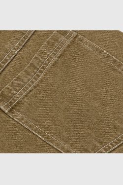 Style Core Aesthetics, New Style Trends Vintage Distressed Solid Jorts