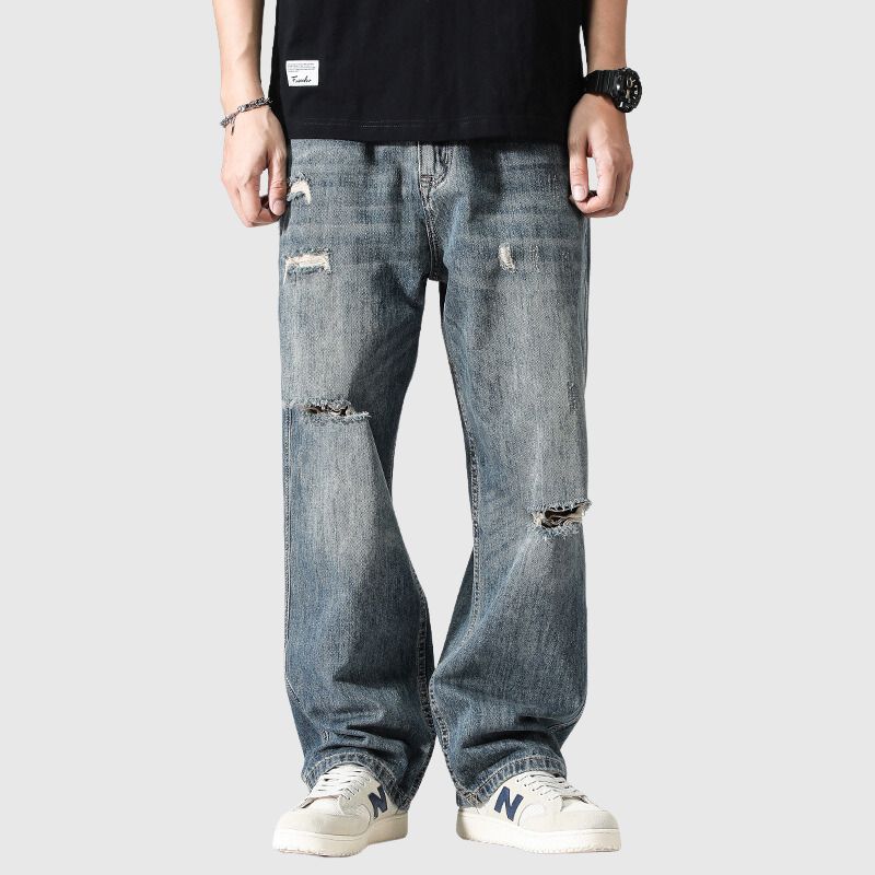 Style Core Aesthetics, New Style Trends Vintage Distressed Washed Ripped Jeans Style Core Aesthetics, New Style Trends Vintage Distressed Washed Ripped Jeans