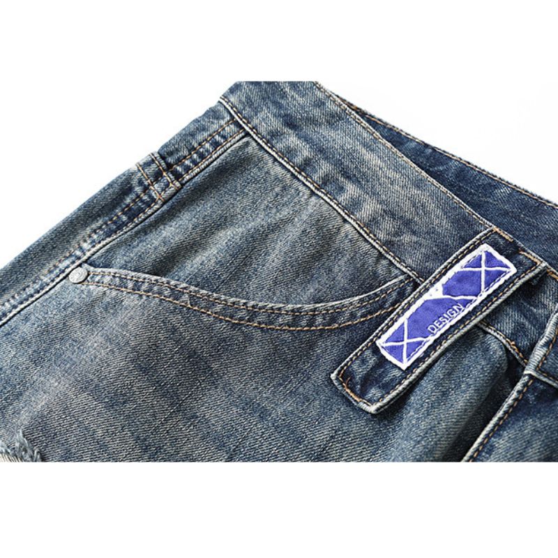 Style Core Aesthetics, New Style Trends Vintage Distressed Washed Ripped Jeans Style Core Aesthetics, New Style Trends Vintage Distressed Washed Ripped Jeans