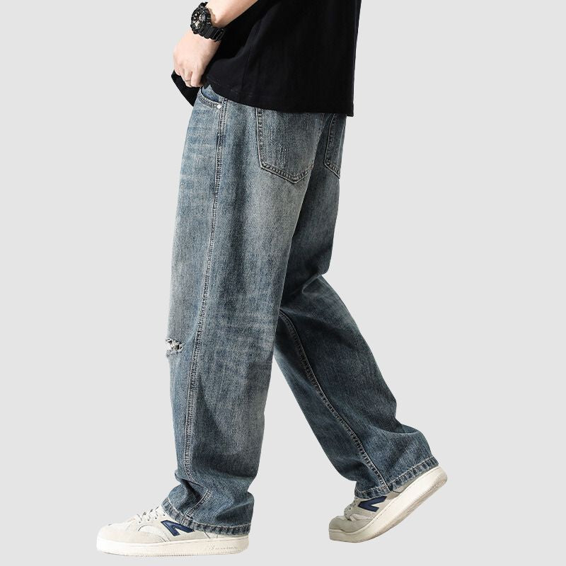 Style Core Aesthetics, New Style Trends Vintage Distressed Washed Ripped Jeans Style Core Aesthetics, New Style Trends Vintage Distressed Washed Ripped Jeans