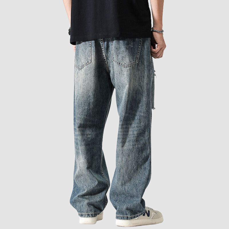 Style Core Aesthetics, New Style Trends Vintage Distressed Washed Ripped Jeans Style Core Aesthetics, New Style Trends Vintage Distressed Washed Ripped Jeans