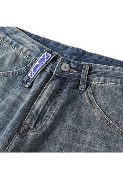 Style Core Aesthetics, New Style Trends Vintage Distressed Washed Ripped Jeans