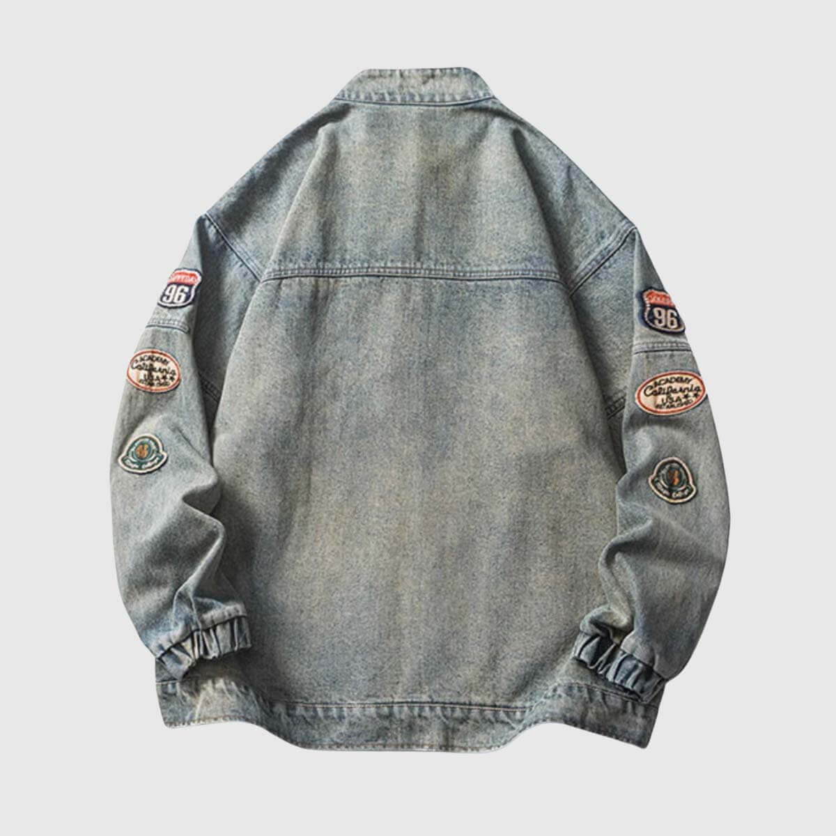 Style Core Aesthetics, New Style Trends Vintage Embroidered Denim Jacket Style Core Aesthetics, New Style Trends Vintage Embroidered Denim Jacket