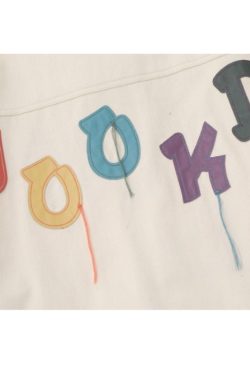 Style Core Aesthetics, New Style Trends Vintage Embroidered Dopamine Design Jacket