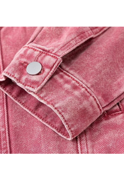 Style Core Aesthetics, New Style Trends Vintage Embroidered Washed Denim Jacket