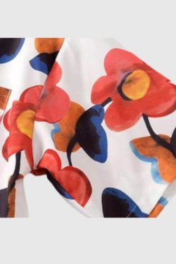 Style Core Aesthetics, New Style Trends Vintage Floral Print Shirts