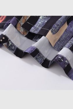 Style Core Aesthetics, New Style Trends Vintage Graffiti Printed Shirt