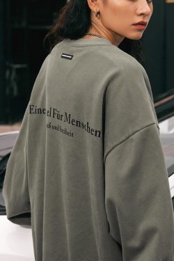 Style Core Aesthetics, New Style Trends Vintage Graphic Crewneck