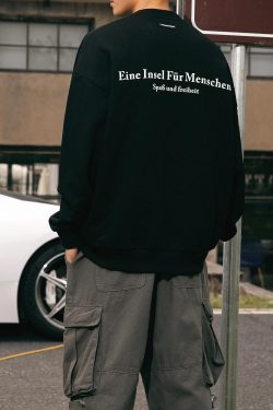 Style Core Aesthetics, New Style Trends Vintage Graphic Crewneck