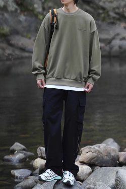 Style Core Aesthetics, New Style Trends Vintage Graphic Crewneck