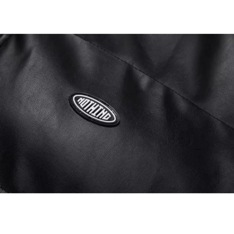 Style Core Aesthetics, New Style Trends Vintage Inspired PU Leather Padded Jacket Style Core Aesthetics, New Style Trends Vintage Inspired PU Leather Padded Jacket