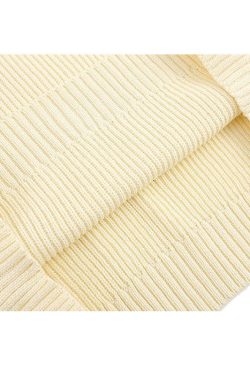 Style Core Aesthetics, New Style Trends Vintage Letter Embroidered Design Pullover