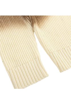 Style Core Aesthetics, New Style Trends Vintage Letter Embroidered Design Pullover