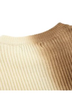 Style Core Aesthetics, New Style Trends Vintage Letter Embroidered Design Pullover