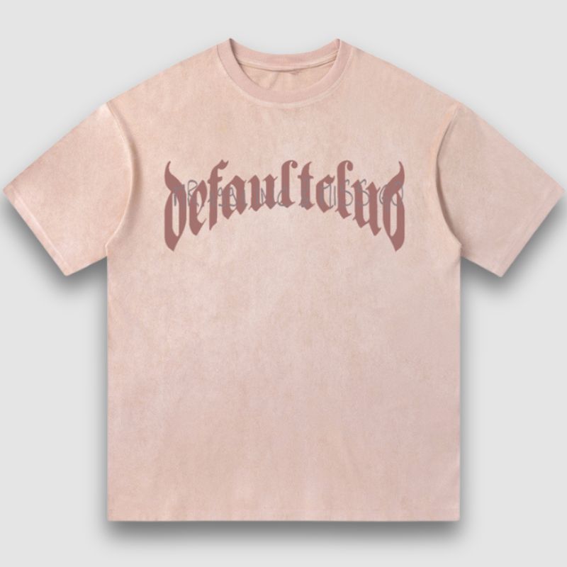 Style Core Aesthetics, New Style Trends Vintage Lettered Floral Printed Suede Tee Style Core Aesthetics, New Style Trends Vintage Lettered Floral Printed Suede Tee