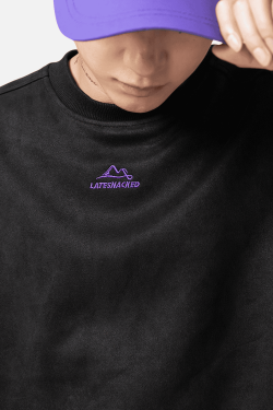 Style Core Aesthetics, New Style Trends Vintage Mountain Logo Fleece Sweatshirt