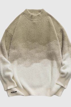 Style Core Aesthetics, New Style Trends Vintage Ombre Sweater