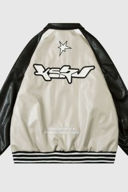 Style Core Aesthetics, New Style Trends Vintage Original Loose Fit Leather Jacket